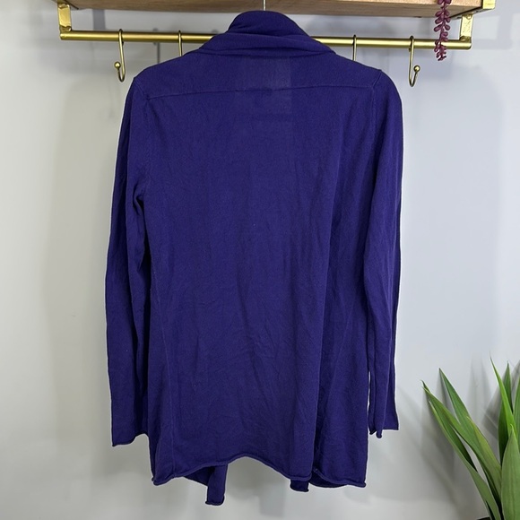 Women's Open-Front Cardigan Sweater - Picture 4 of 7